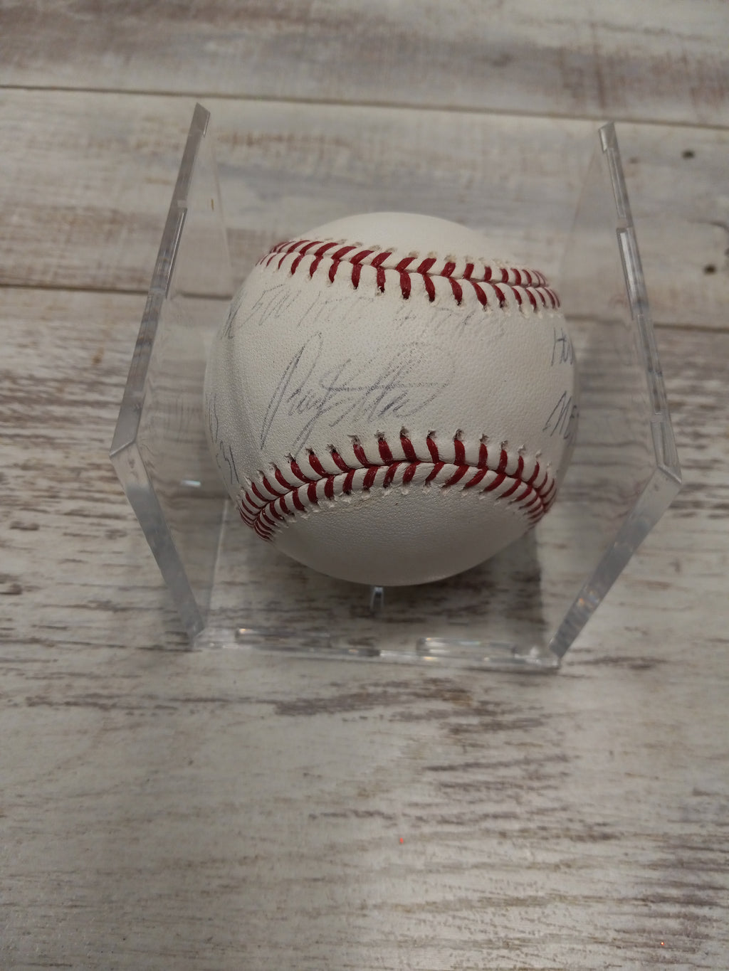 Baseball - Rusty Staub with 4 Inscriptions