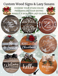 CUSTOM & PERSONALIZED WORDING