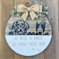 CUSTOM PET PORTRAIT SIGN