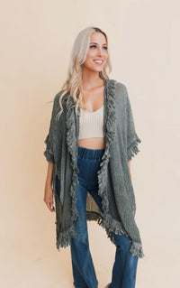 Fringe Kimono