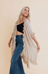 Fringe Kimono