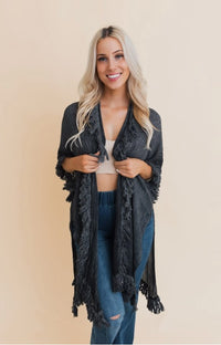 Fringe Kimono