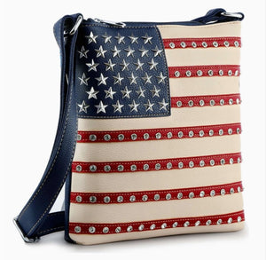 AMERICAN FLAG CROSSBODY SLING