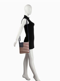 AMERICAN FLAG CROSSBODY SLING