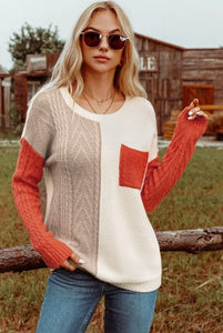 COLORBLOCK SWEATER