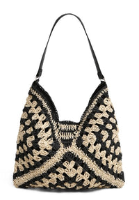 WOVEN SHOULDER BAG