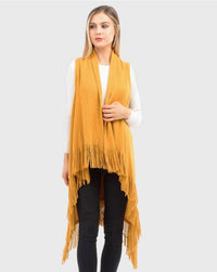 FRINGE KNIT VEST