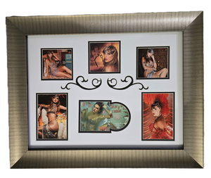 TAYLOR SWIFT SIGNED CD COLLAGE