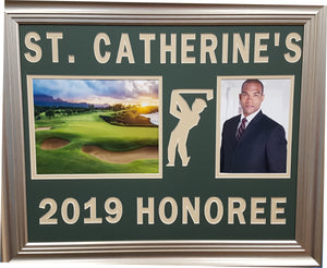 Customized Award for Golf Outing Honoree