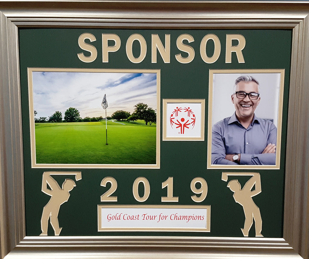 Customized Award for Golf Outing Sponsors