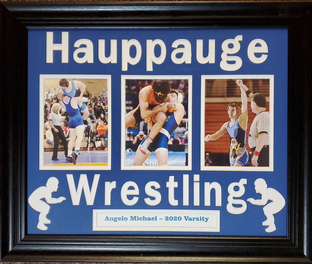 Hauppauge Wrestling Triple Panel