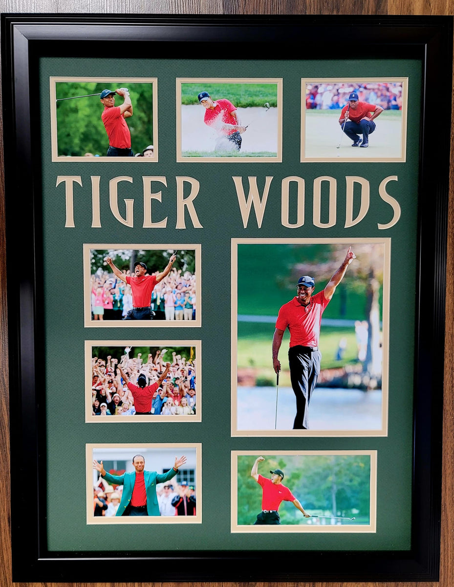 Tiger Woods Collage – Matted Memories