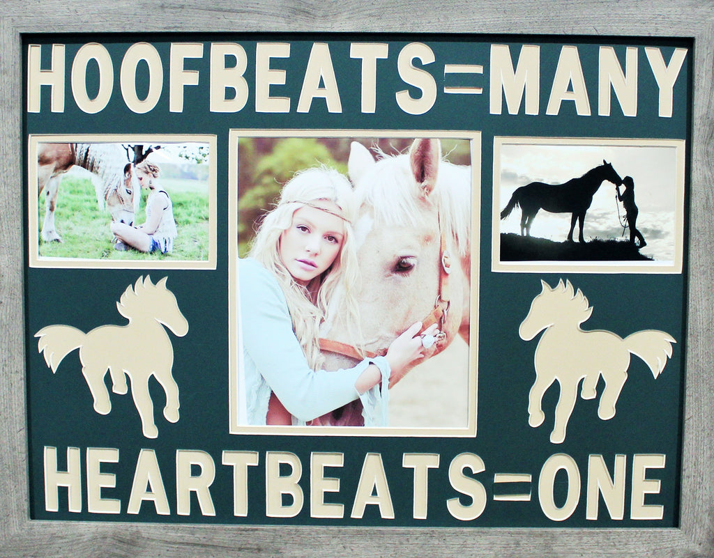 Hoofbeats = Many Heartbeats  = One